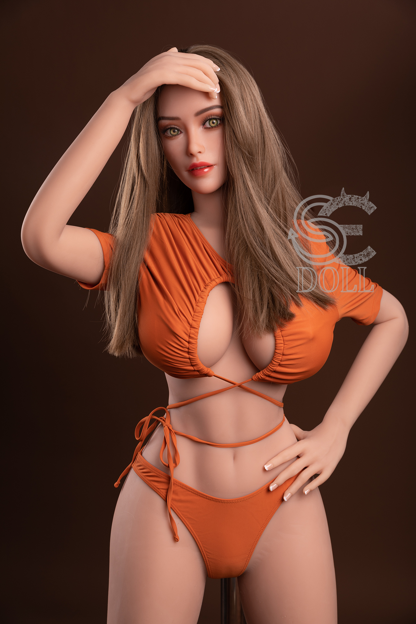 157cm/5ft2 F-Cup Realistic TPE Sex Doll Lola