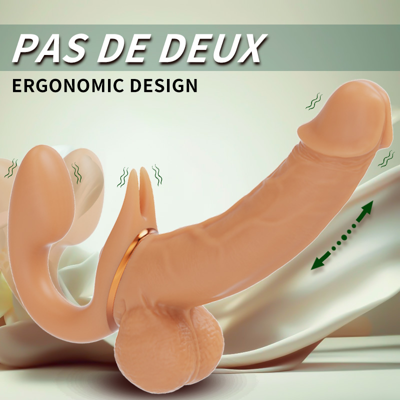 Wearable Electric Vibrating & Stretch Dildo