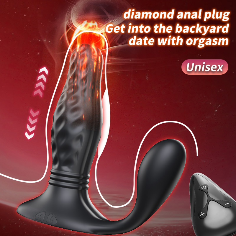 Vibrating Prostate Massager Anal Plug