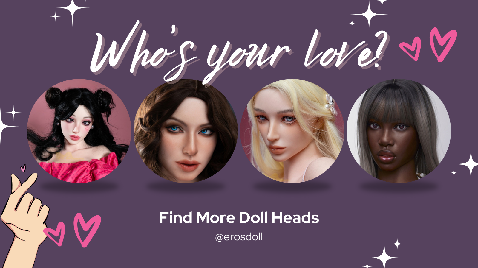 realistic sex doll heads for sale at erosdoll